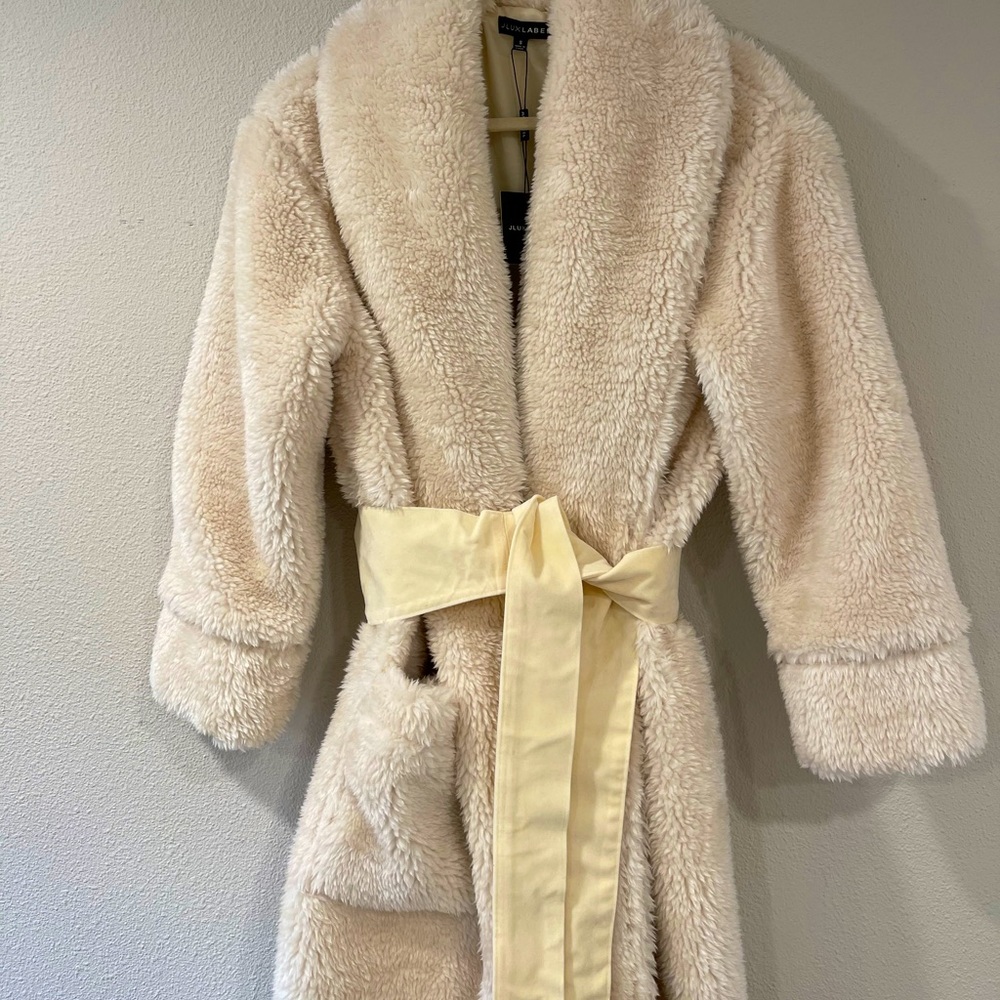 faux fur coat